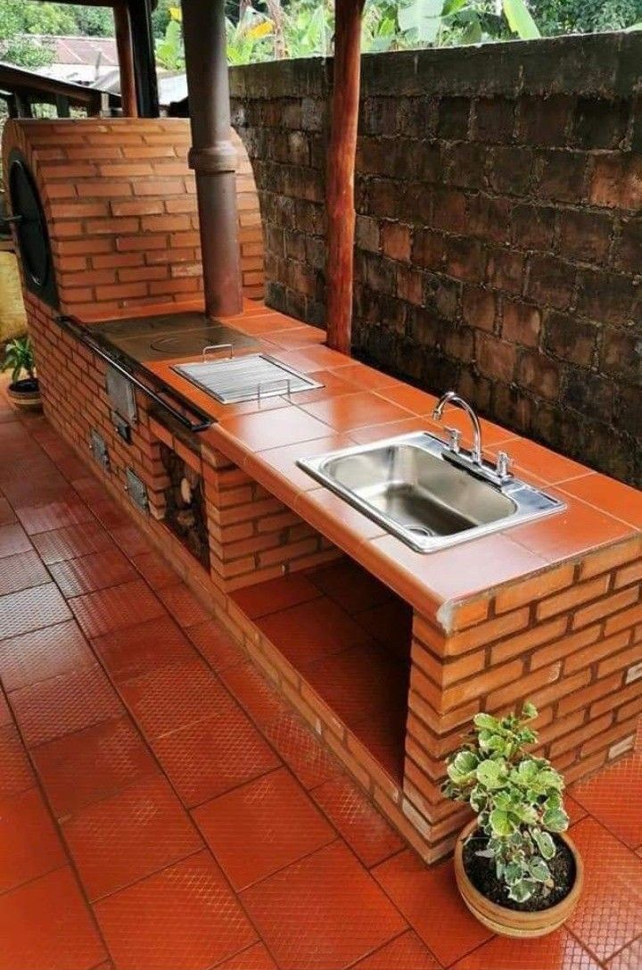 Cocinas De Patio Sencillasnull