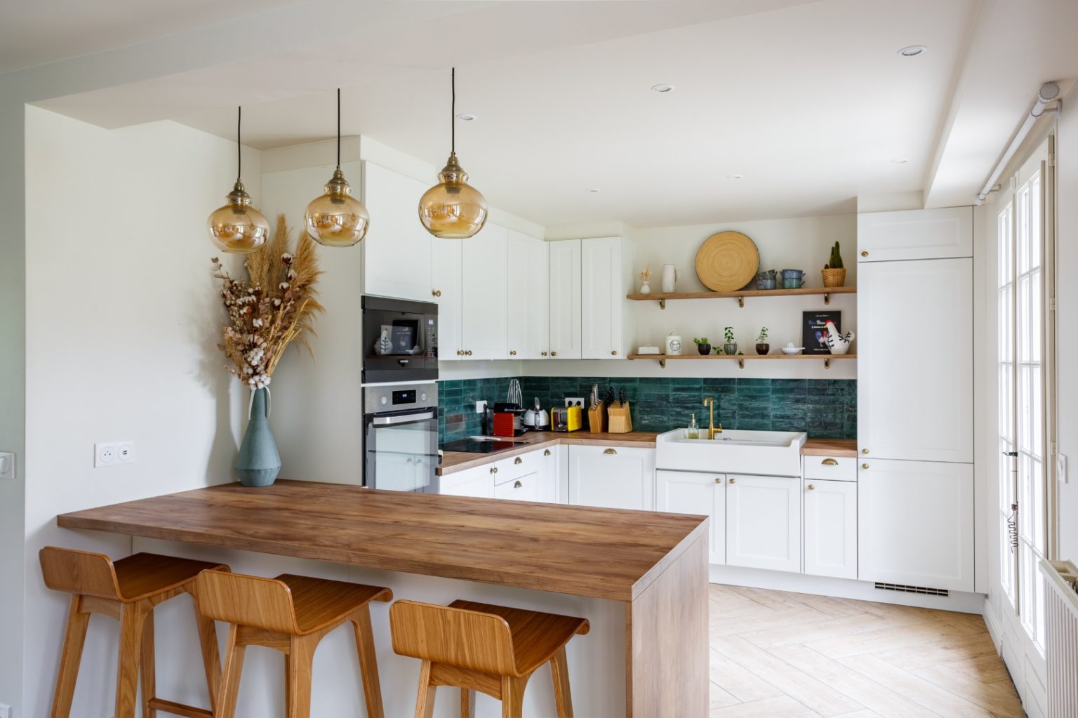 +15 geniales ideas de cocinas para departamentos - Cocinas Rusticas