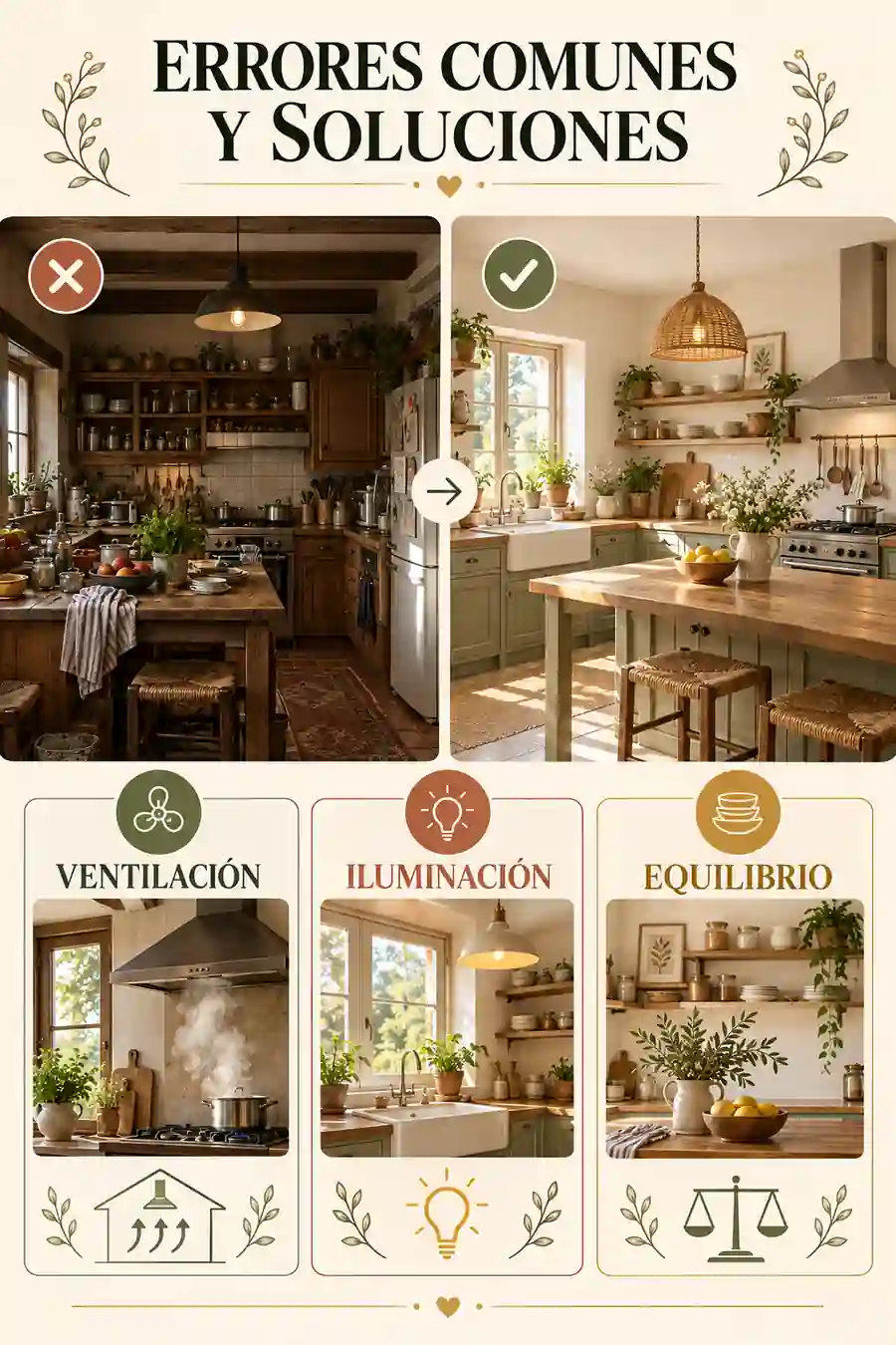 Errores comunes y soluciones en cocinas de campo