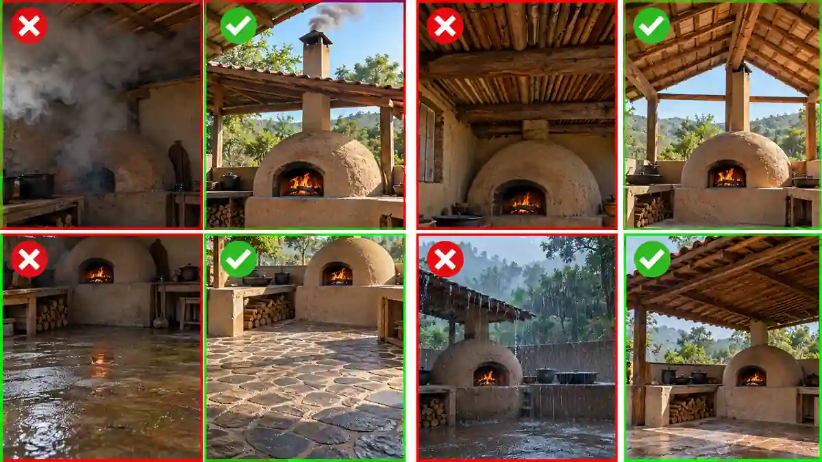 Errores comunes y soluciones de seguridad para hornos de barro